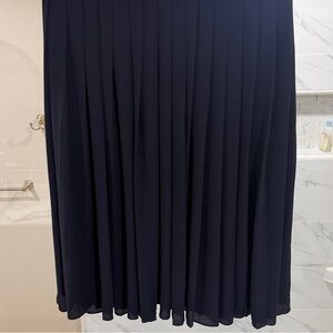 J. Crew Navy A-Line Skirt